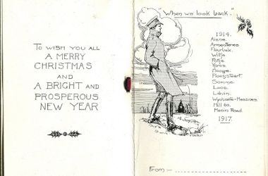Christmas Cards and the Fusiliers Christmas Cards and the Fusiliers