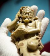 Soapstone souvenir brought back by a Fusilier from the 1904 Tibet expedition_hotspot